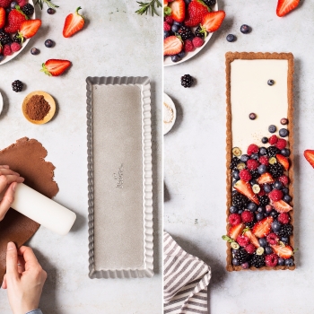 Tart Pan with Loose Base - 35 x 11cm